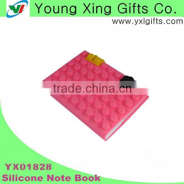 Hot sale silicone notebook 2014/notebook