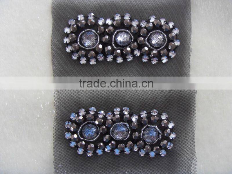 Handmade Beaded Applique for Shoulder -- H1412047
