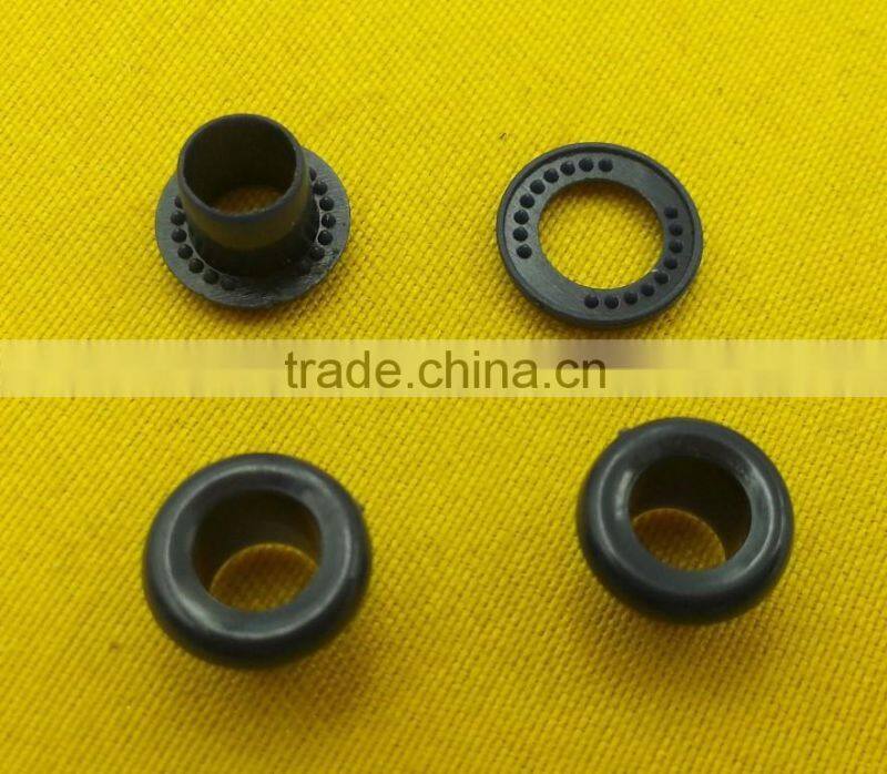 14L Plastic eyelets and washers in Dark Navy color --- P4379