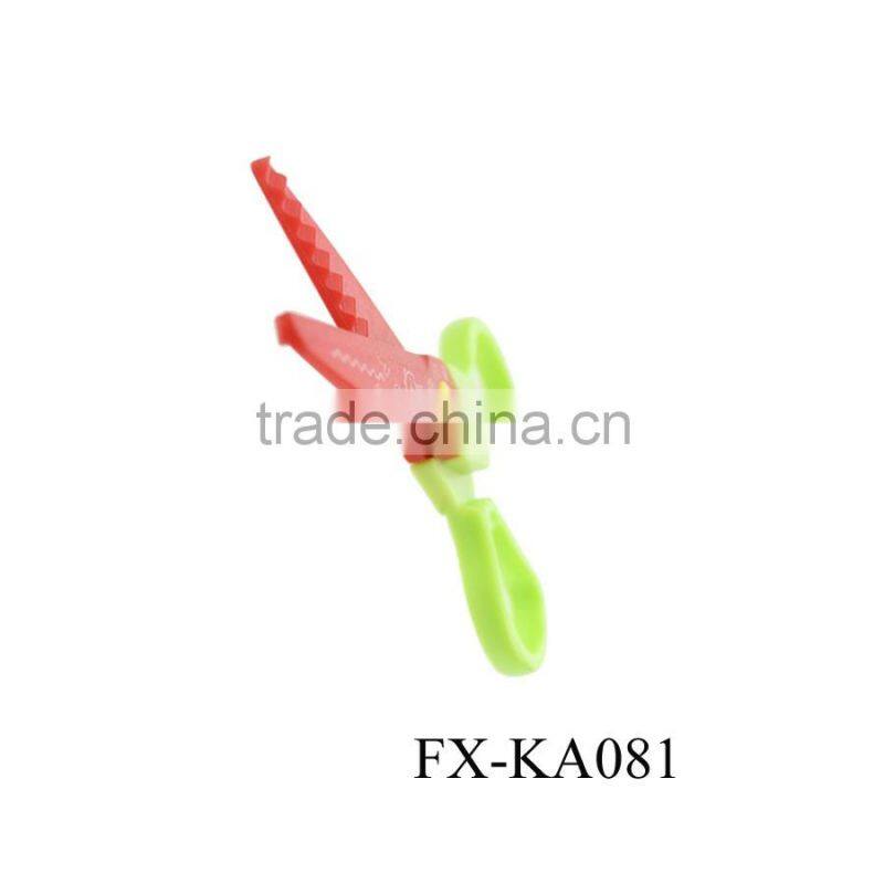 KA081F Plastic craft scissor peralatan perkakas