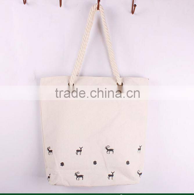 walker custom printed stylish cotton canvas tote bags