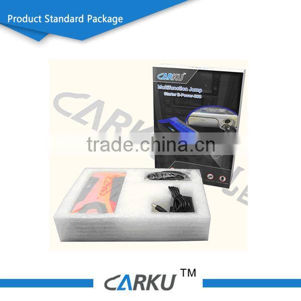Carku lithium-ion car portable jump starter / Power bank charging for smartphone / laptop /tabelt