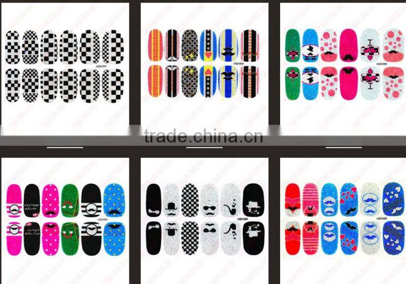 NEW MINX Style Nail Foils Art Decoration Nail Patch Stickers (528 style)
