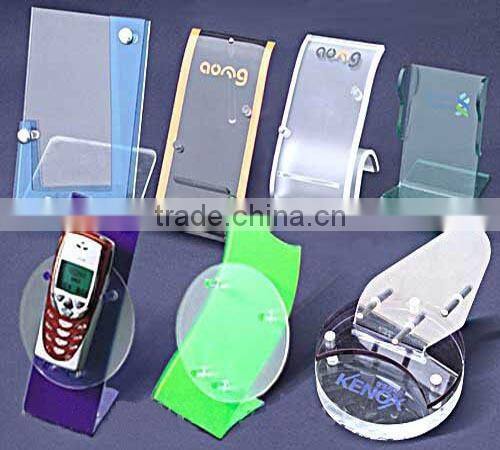 Useful transparent acrylic mobile phone display stand