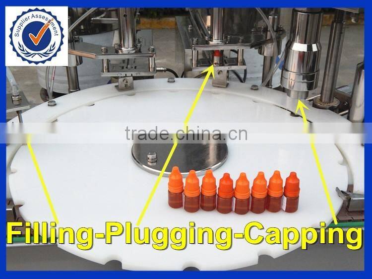 Big discount eye-drop filling machine,small scale bottle filling machine