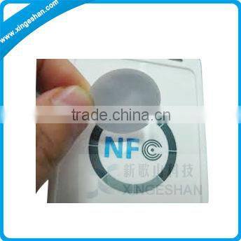 ISO14443A RFID Ntag203 nfc stickers