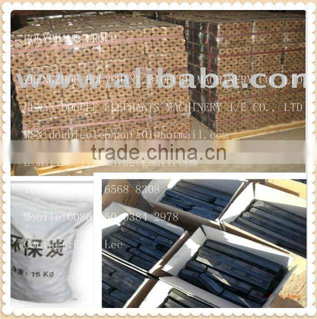 2013 Hot Sell Wood Charcoal briquette Making Line