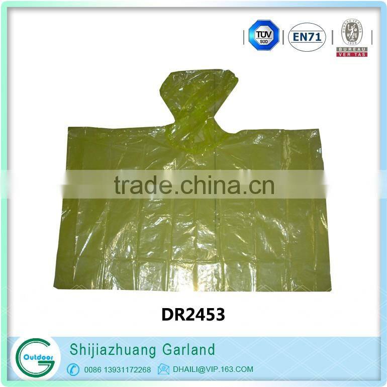 rain coats promotion disposable rain poncho