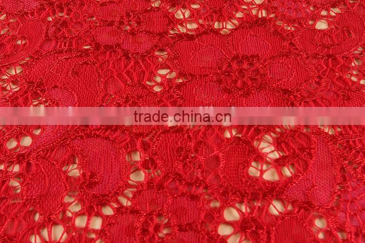 China wholesale Top-end Beautiful Dress wedding lace fabric