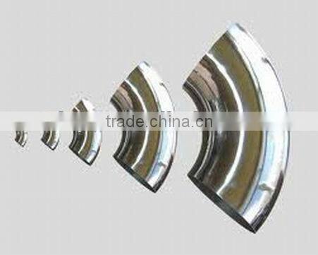 stainless steel pipe fitting 1/2"-4" sanitary 90 degree elbow