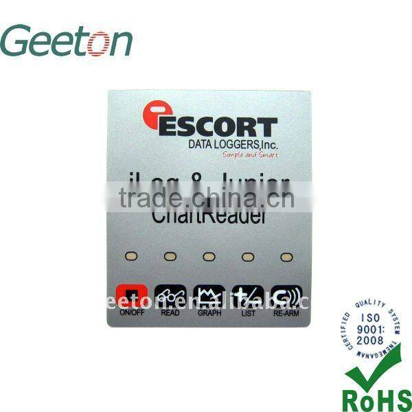 Decorative Plastic Nameplate Used In Duplicator