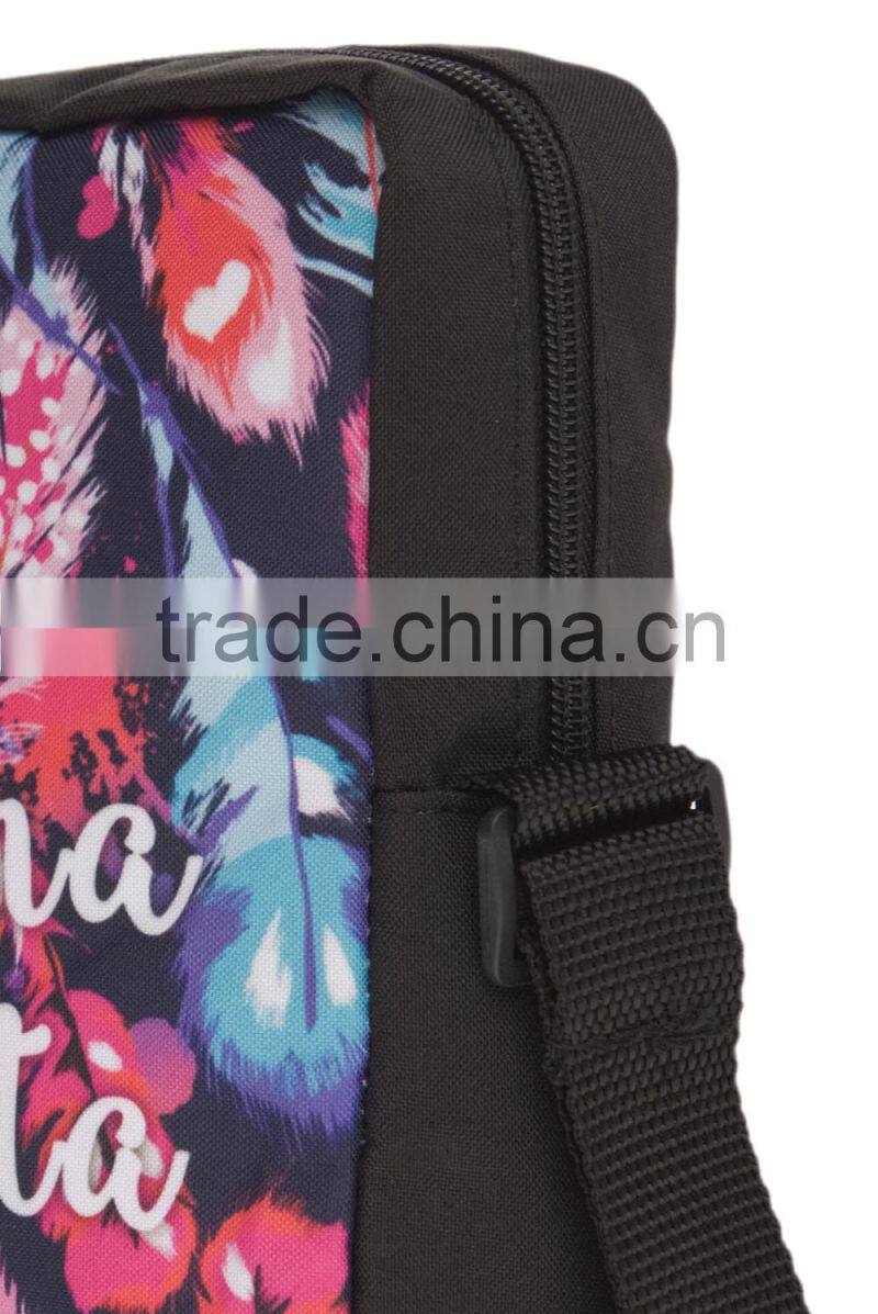 2016 popular custom sublimation shoulder bag handbag with factory