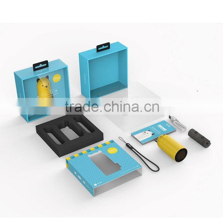 Fashion emie 5200 mah lcd power bank for iphone 6 plus