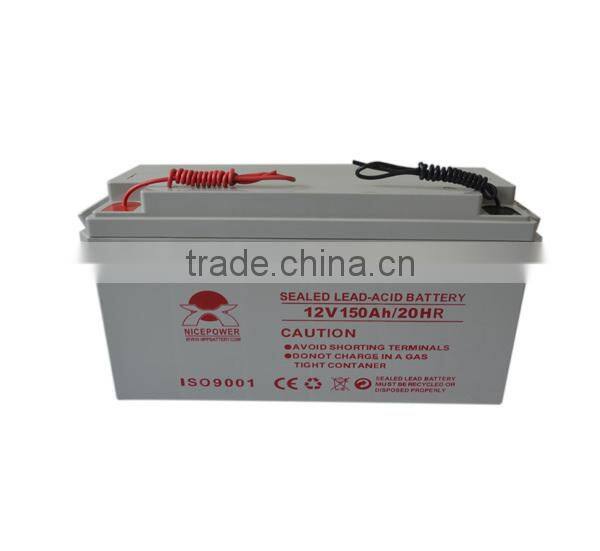 solar wire 12v 150ah VRLA lead acid battery 24v in storage battery