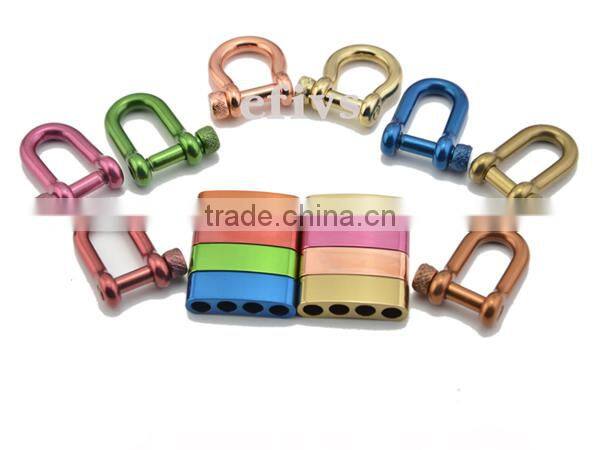 2016 hot sale survival kit D-shackle for paracord bracelet wholesale alibaba recommend