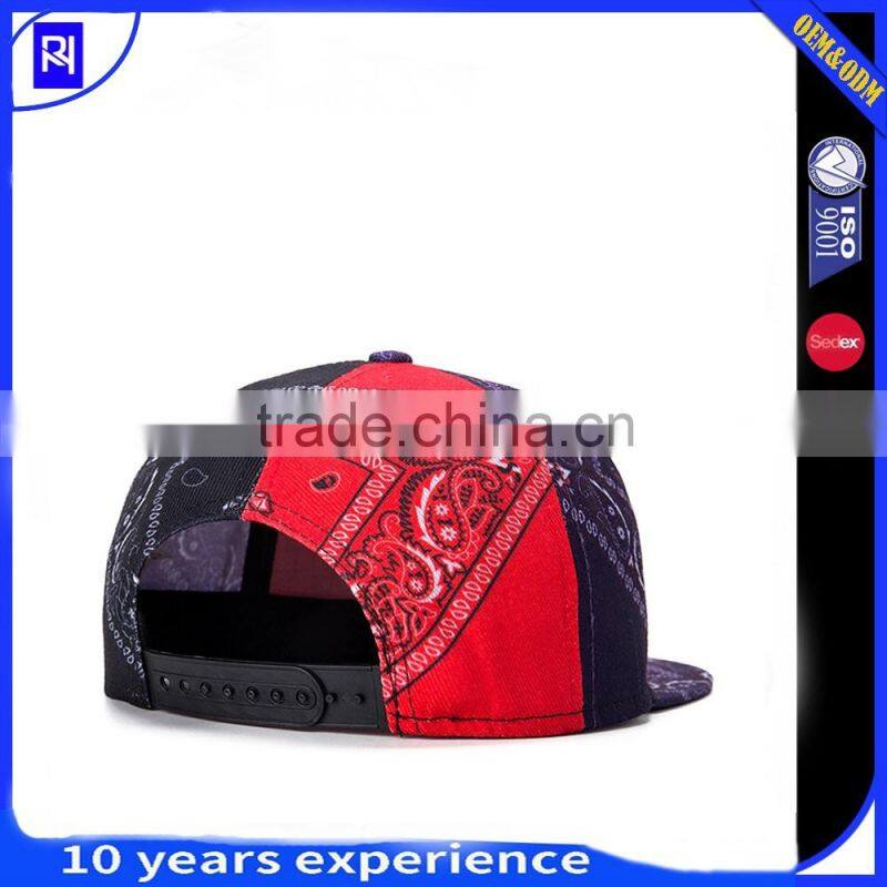 New fashion 6 panel hot sale baseball caps 6 panel snapback hats