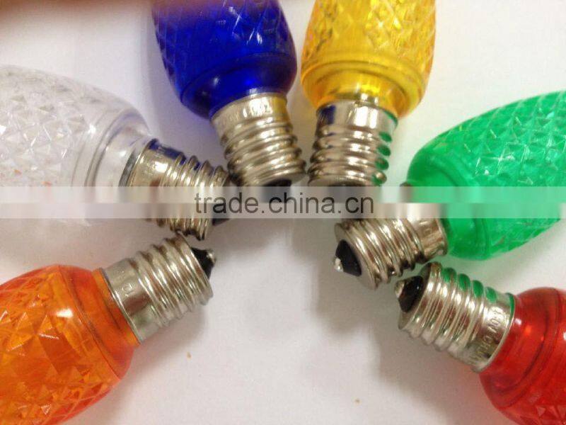 dongguan LED Christmas Light led holiday light C7 E12 0.35w/0.5w