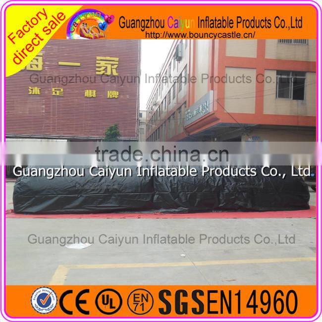 Safe Inflatable bike jumping air bag, New inflatable big air bag for stunts