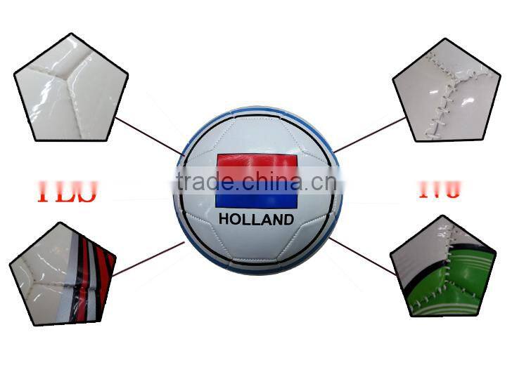 Wholesale PVC Leather Football Size 5 Colorful Soccer Ball mini balls