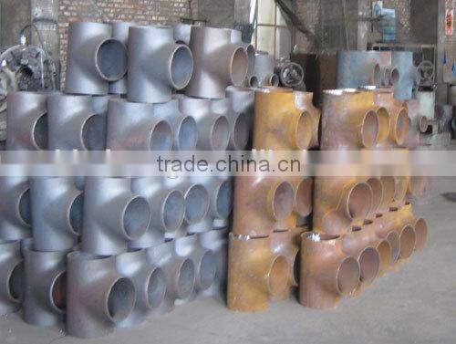 ASTM A234 Carbon steel pipe tee fittings