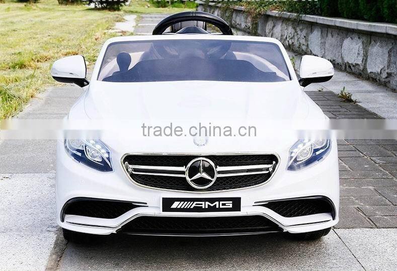 Licensed land rover children battery car with RC ride on car