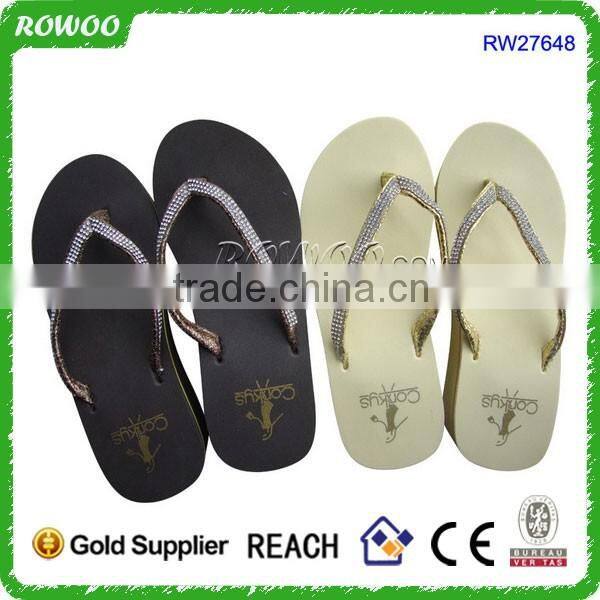 China Fashion Ladies Platform High Heel Pu Slipper