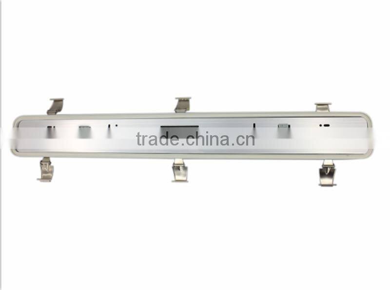 dimmable 5ft 1500mm IP65 LED vapor tight light fixture with sensor and emergency kit