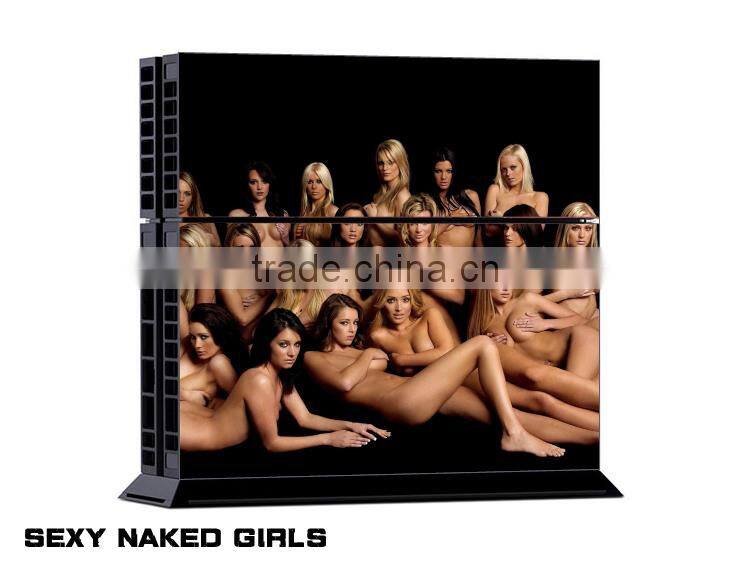 wholesale price brand new for sony playstation 4 console and controller cover for ps4 skin sticker game accessories