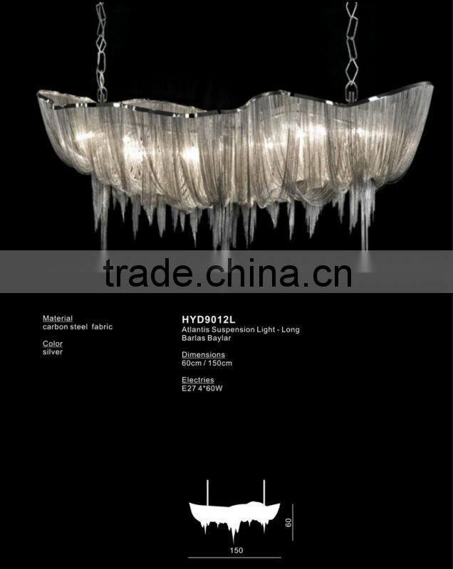 Modern chain chandelier