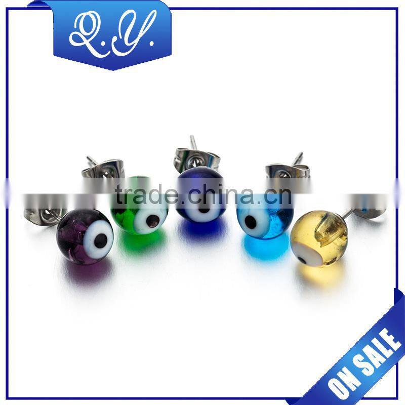 Wholesale Fashion Light Earrings, Women Men Punk Rock LED Bling Light Up Earrings Ear Studs Party Jewelry Gift