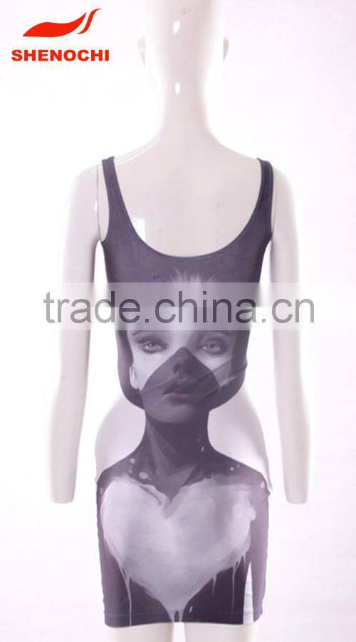 girl party wear western dress gym singlets