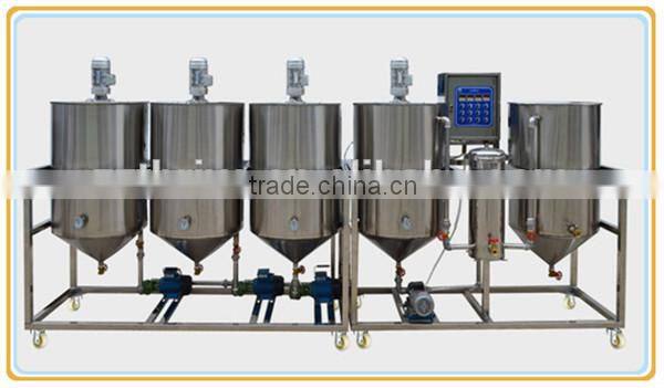 New cheap crude vegetable oil refining machine, Hot sale vegetable oil bleaching machine in refining plant