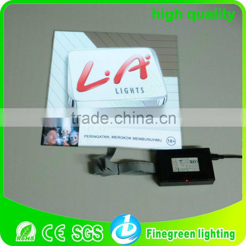 luminescent safety sign, digital advertising panels