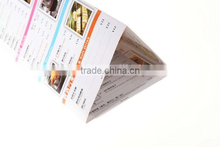 Chinese supplier wholesales fold brochure printing import from china