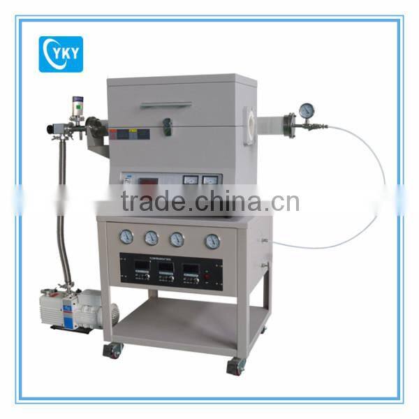 science laboratory used CVD equipment with MFCS / CVD system with 1200C tube furnace