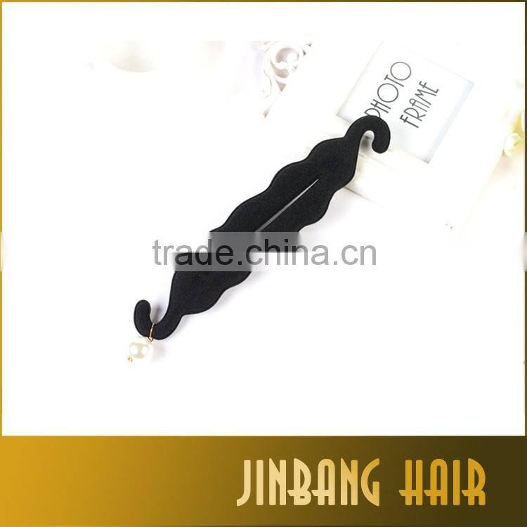 2016 wholesale fashion magic hair styling clip accessory bun maker tool bun donut pear hair band