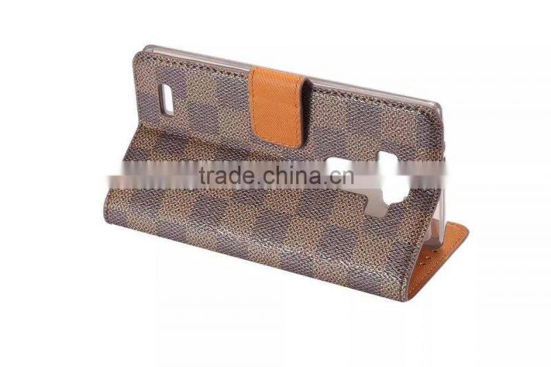 High quality PU wallet cell phone case
