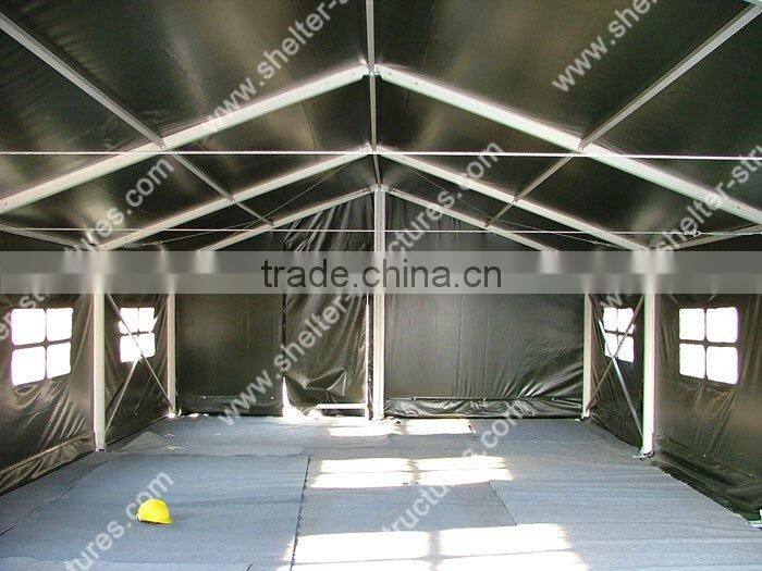 Green color aluminum army big tent for sale army