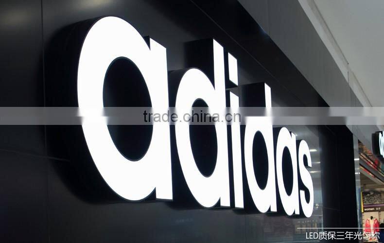 acrylic led letter sign 3D acrylic sign manufacturer