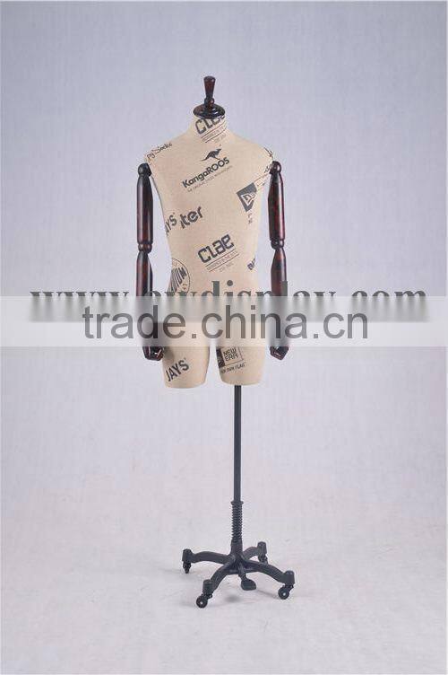 Adjustable wood arms mannequins supplier