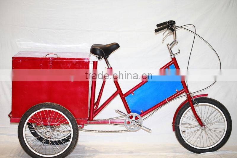 New 3 Wheel Cargo Bike Specialized Tricycle Three Wheel Ice Cream Cargo Bike KB-COB-W11
