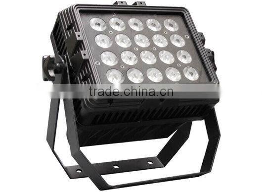 20X15W rgbaw 5 in 1 waterproof led washer bar stage light