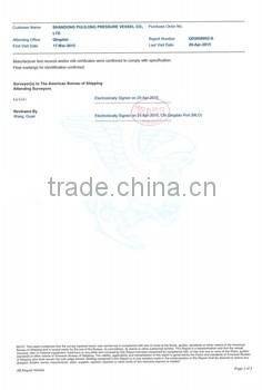 ASME galvanised water tanks / water storage tanks