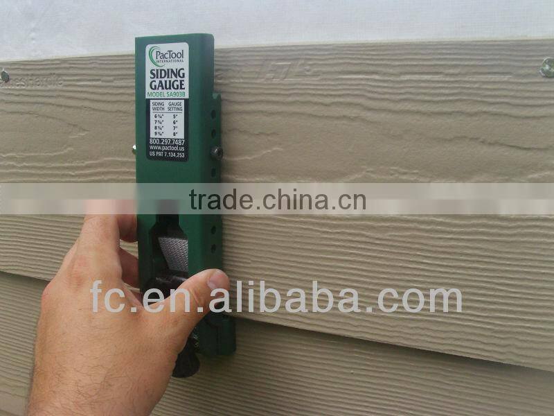 7.5mm thick Smooth and Wood Grain Fiber Cement Weatherboards plank for residential cladding