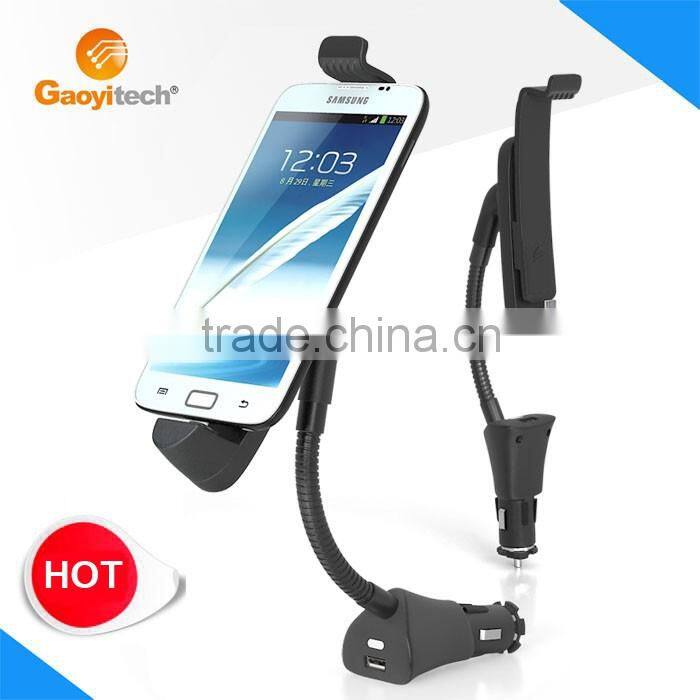 The Hottest Phone Holder With Charger for Samgung car mobile charger Shenzhen Factory Supply (HC03S5)