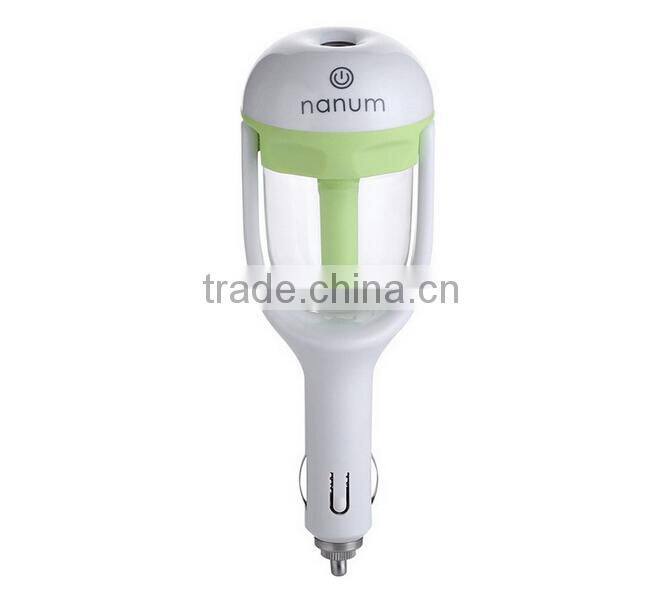 portable korean nanum car air mini USB humidifier,ultrasonic humidifier 12v made in china