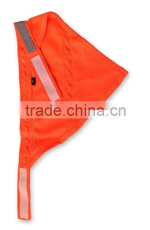high visibility safety pet products with reflecting ribbon reflective dog scarf