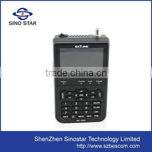 Newest Satlink WS-6916 HD Digital Satellite Meter Locator Satellite Finder WS6916 DVB-S/DVB-S2 MPEG-