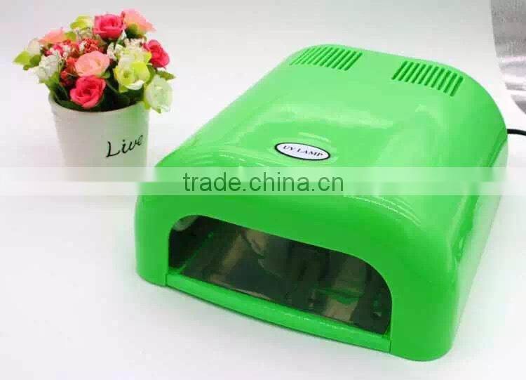 High quality nail lamp, professional 36 watts uv nail lamp 36w finger uv and led gel lamp nail dryer