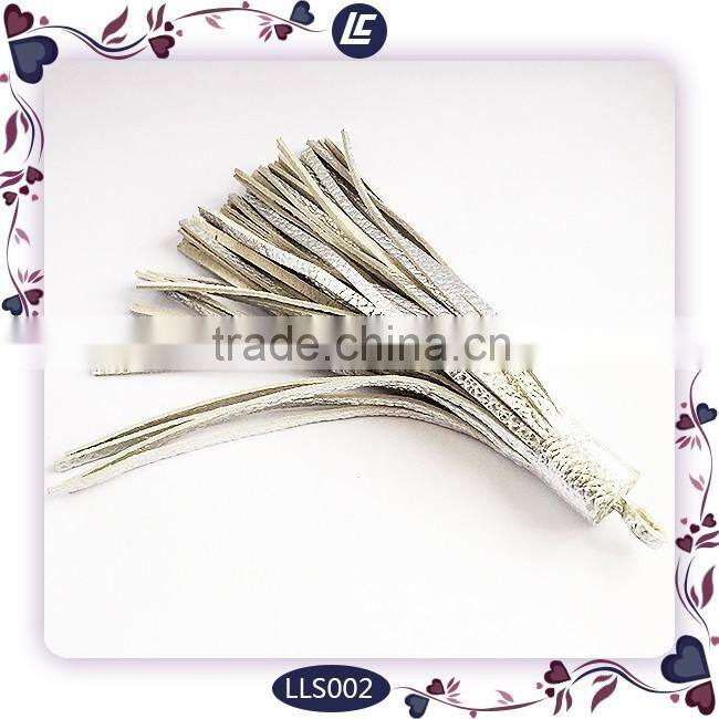 6 Inches Leather Tassel for fashion ladies necklace